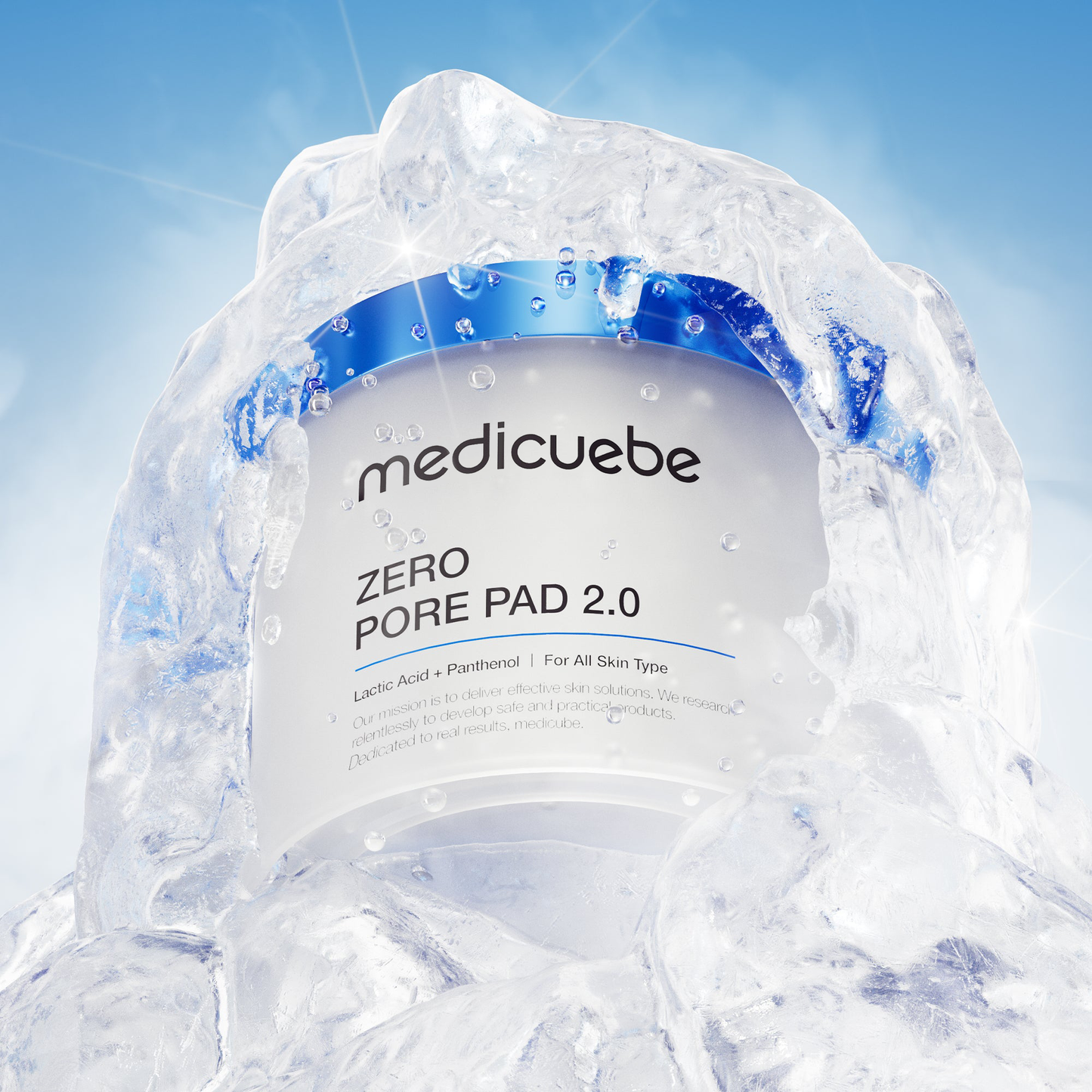Zero Pore Pads, Dual-Textured Facial Toner Pads for Exfoliation and Pore Care with 4.5% AHA Lactic Acid & 0.45% BHA Salicylic Acid