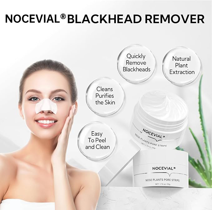 ✨ NOCEVIAL✨🔥Lambena Blackhead Removal Cream ,Blackhead Mask, (🍀 NOTE: Cream becomes gelatinous below 25°C, soften by placing bottle in boiling water) 🧖♀️