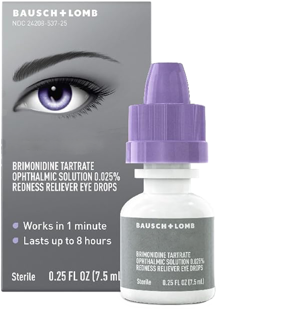 Redness Reliever Eye Drops 0.25 Ounce (7.5mL)
