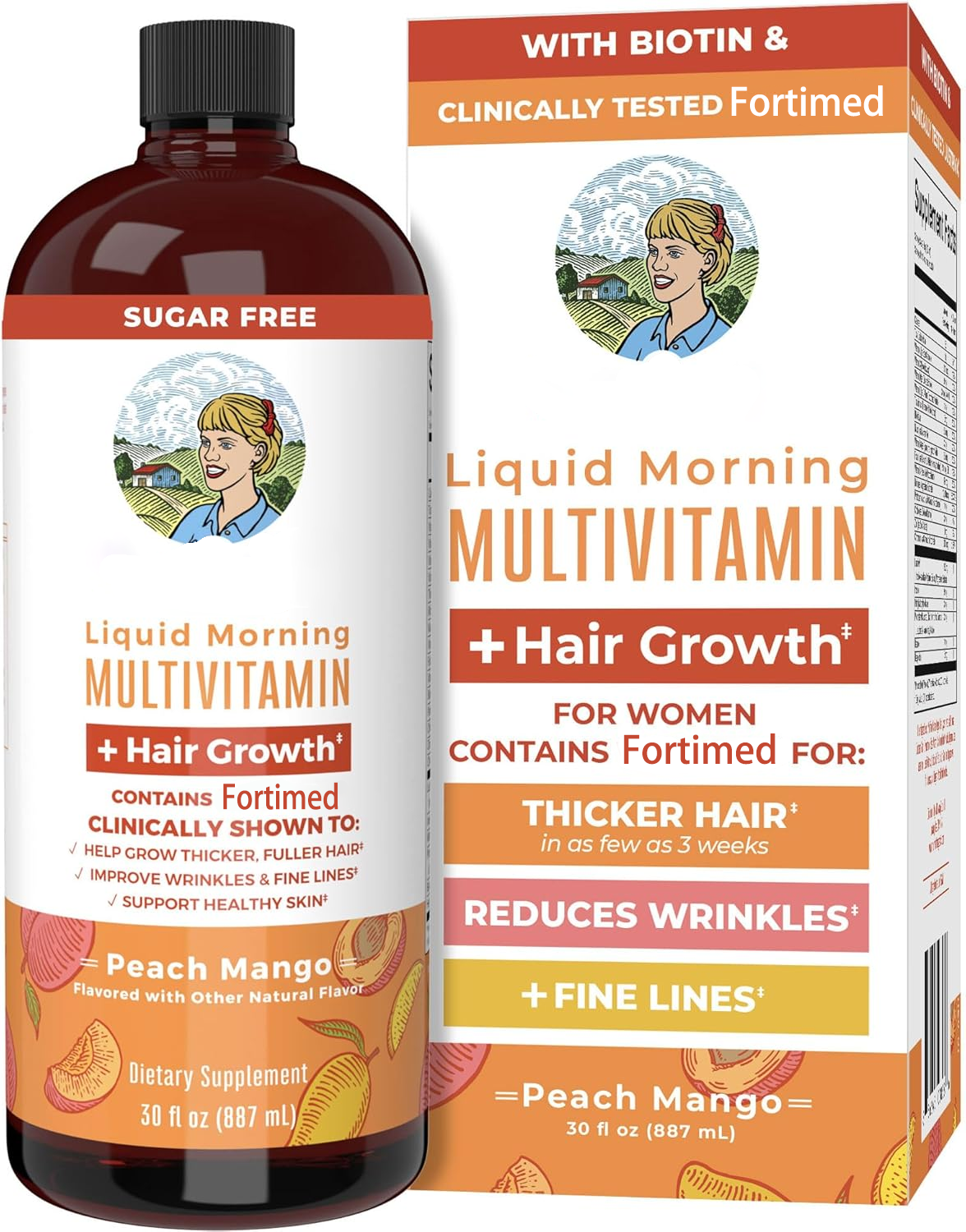 Liquid Multivitamin + Lustriva® Hair Growth