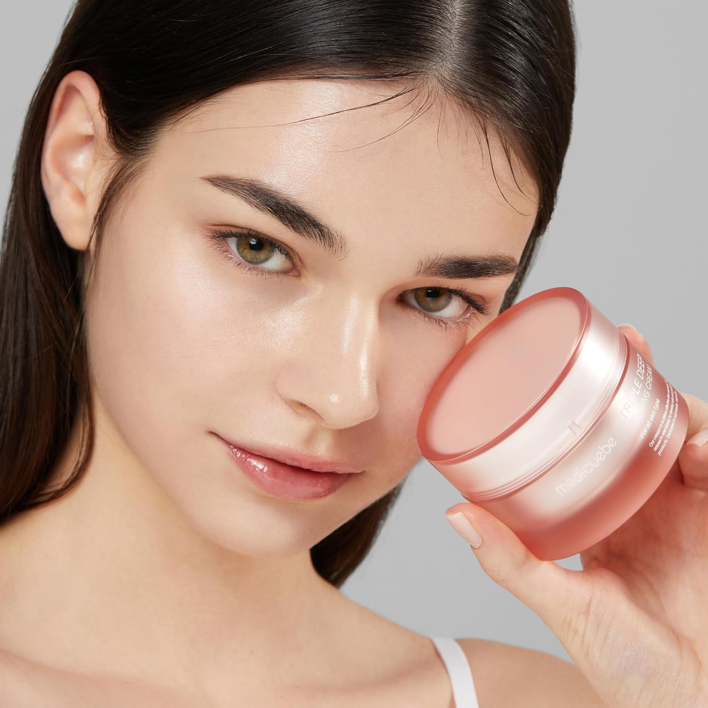 Triple Collagen Cream - Hydrating & Firming Moisturizer with Hyaluronic Acid, Premium Elastin, Shea Butter - Wrinkle Care & Boosts Elasticity - Korean Skincare