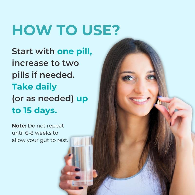 Intestinal Cleansing Detox Capsule, Cleans The Intestines and Colon to Support Women and Men