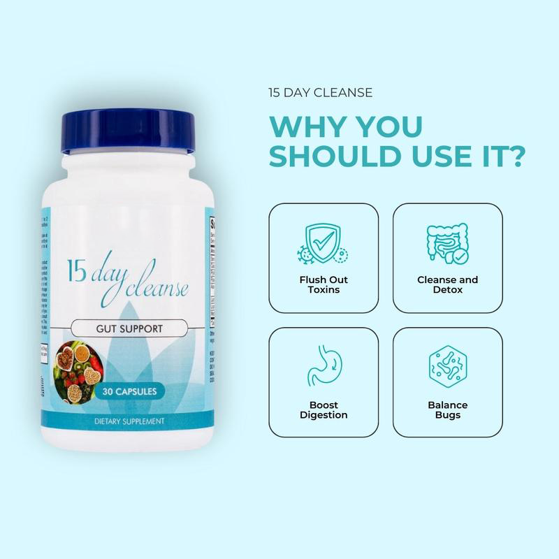 Intestinal Cleansing Detox Capsule, Cleans The Intestines and Colon to Support Women and Men