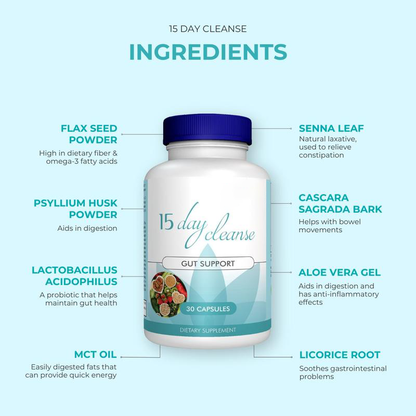 Intestinal Cleansing Detox Capsule, Cleans The Intestines and Colon to Support Women and Men