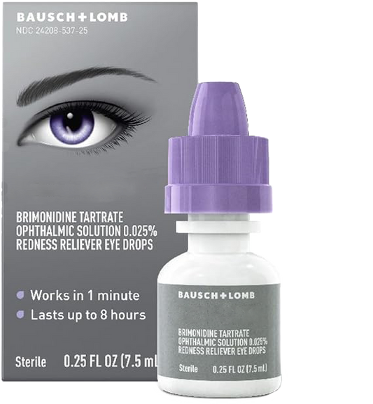 Redness Reliever Eye Drops 0.25 Ounce (7.5mL)